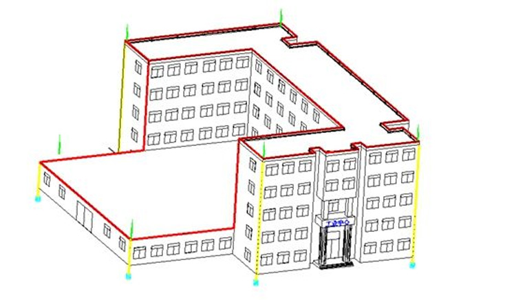 防雷接地施工示意圖