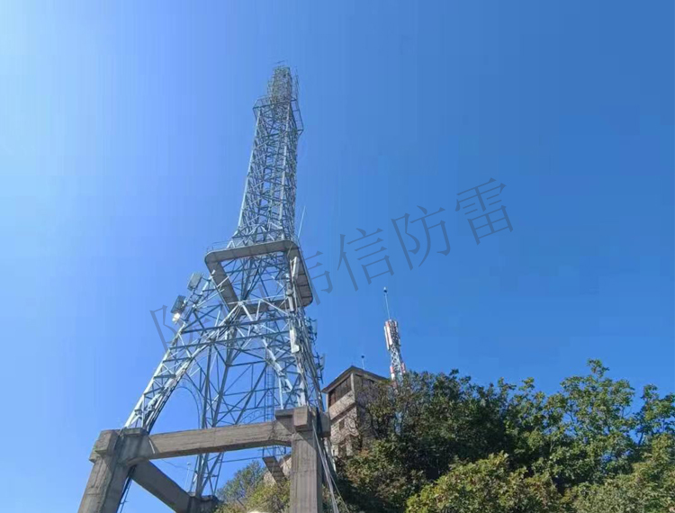 遼寧丹東廣播電視臺防雷改造工程現(xiàn)場1